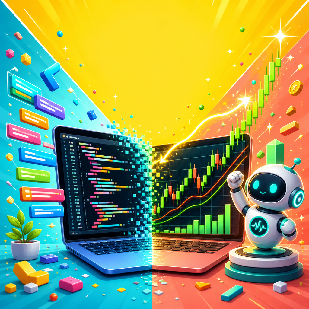 From coding idea to live trading chart